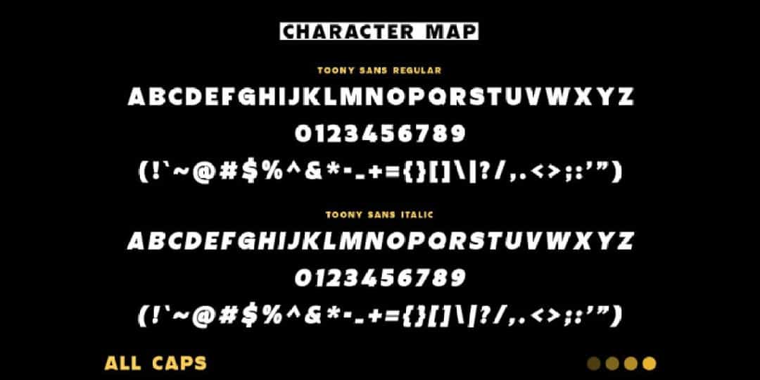 Toony Sans Font Image 3