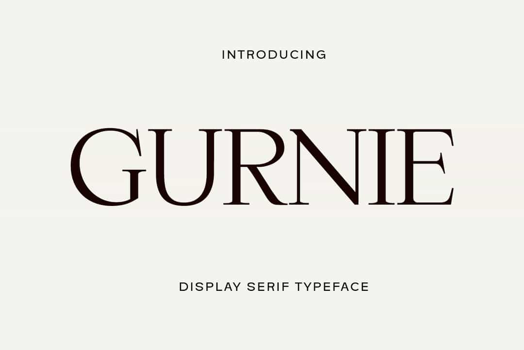 Gurnie Font Image 1