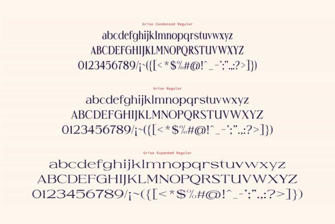 Grise Font Image 3