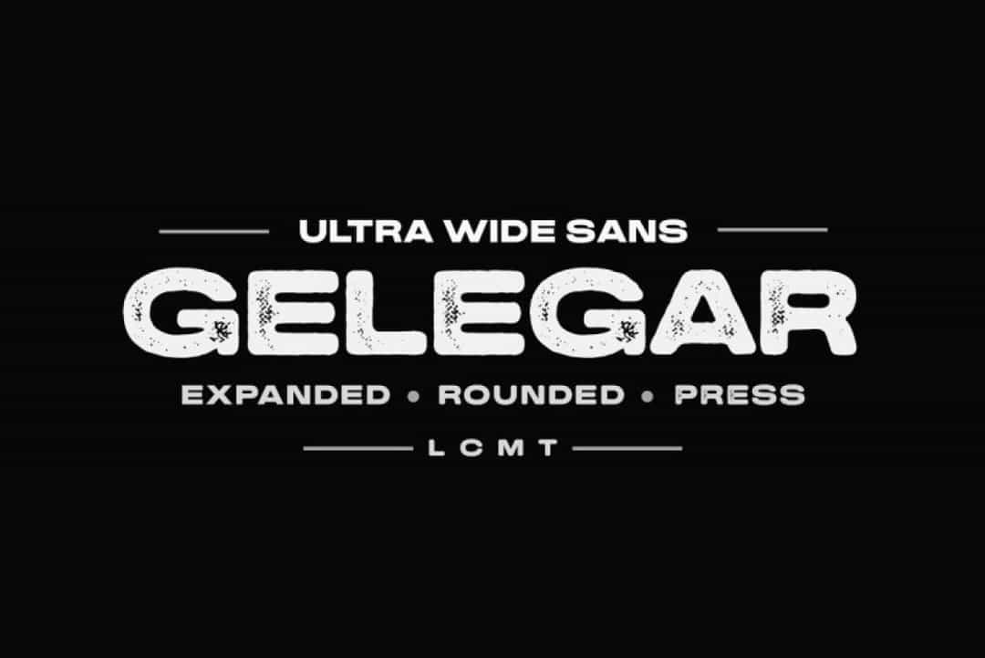 Gelegar Font Image 1