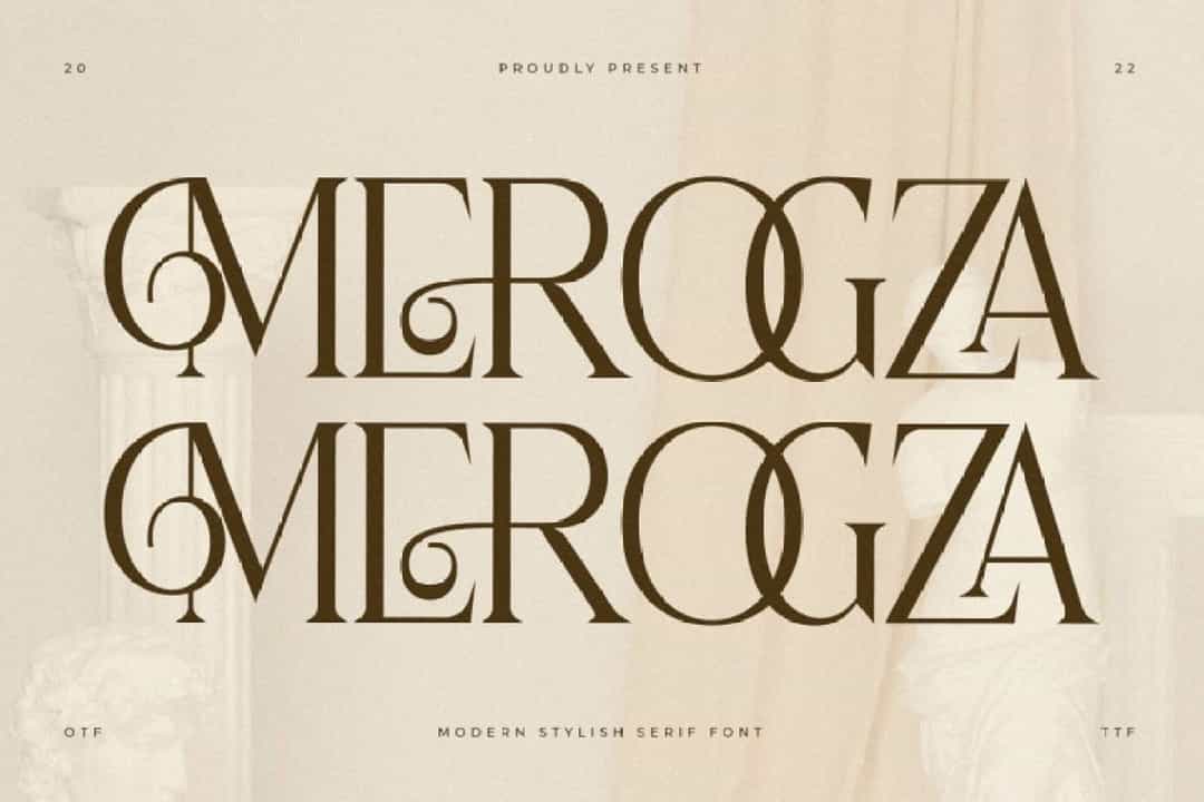 Merogza Font Image 1