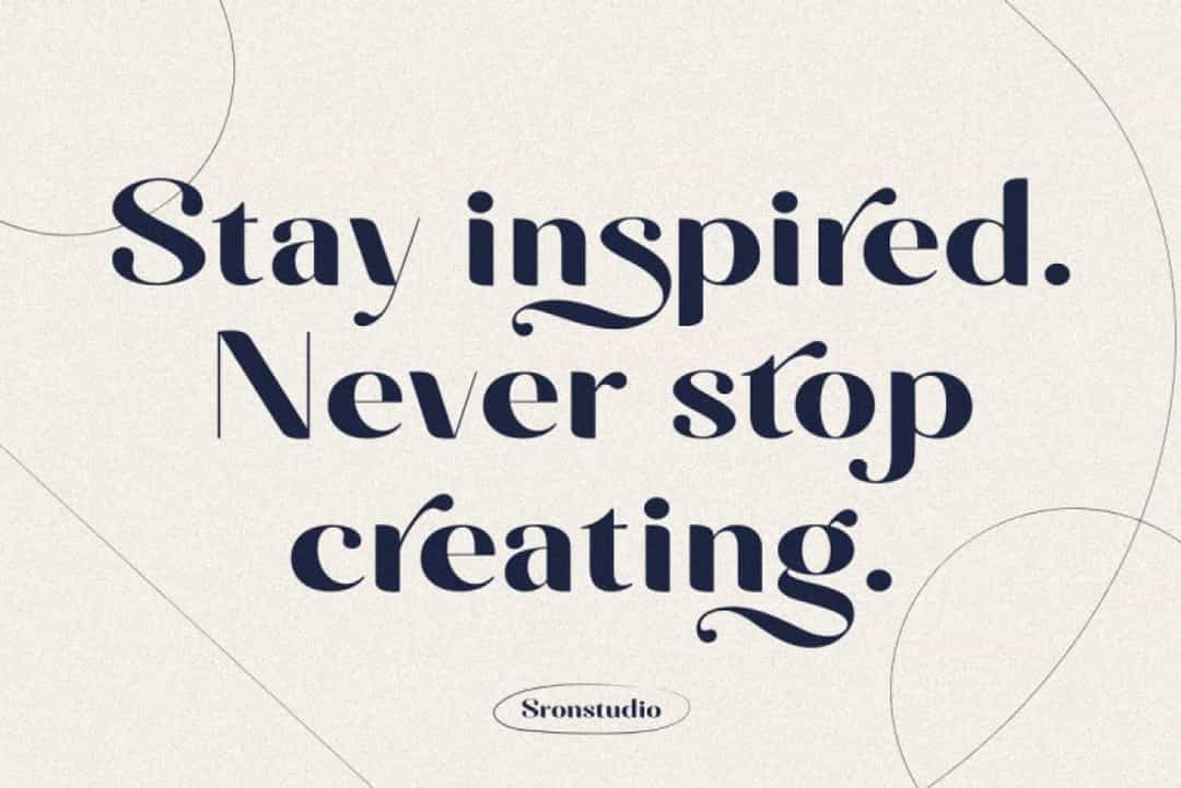 Stagera Font Image 2