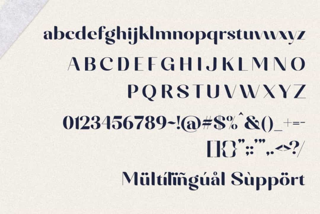 Stagera Font Image 3