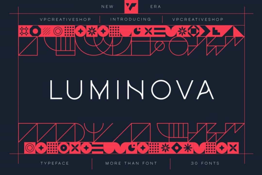 Luminova Font Image 1