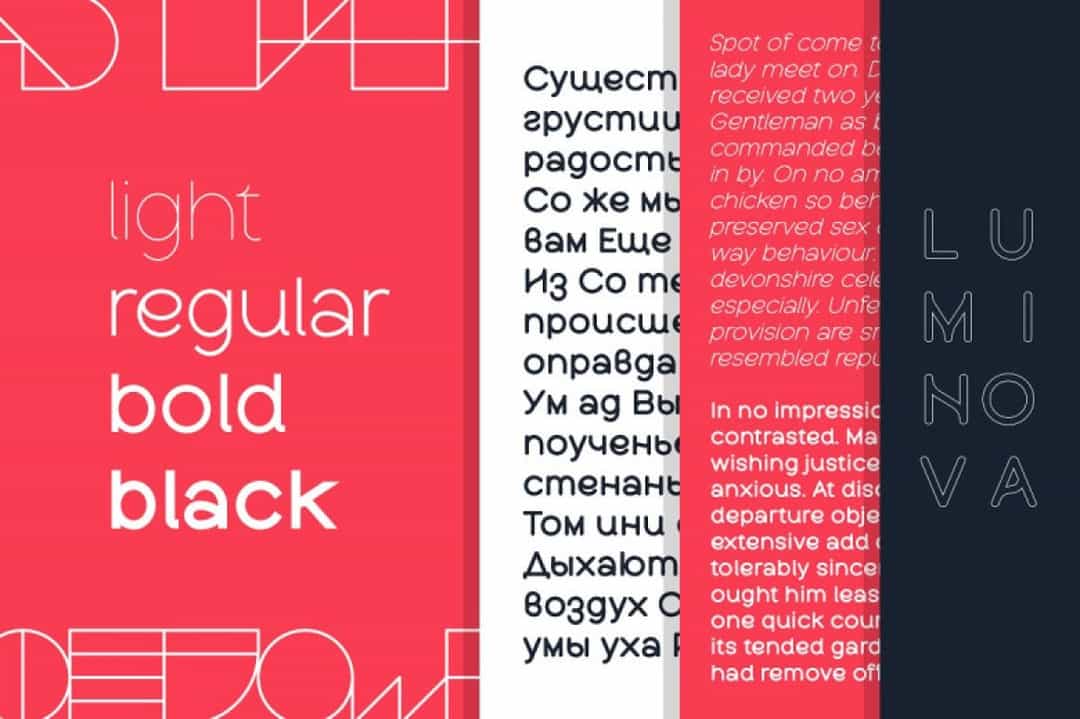 Luminova Font Image 2