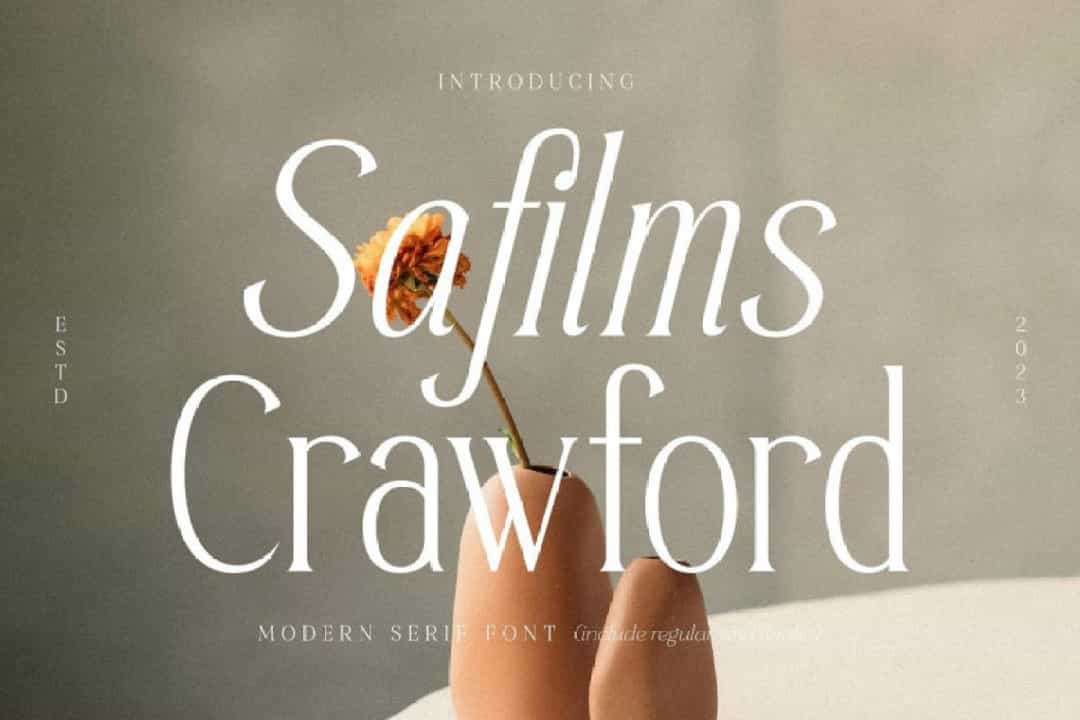 Safilms Crawford Font Image 1
