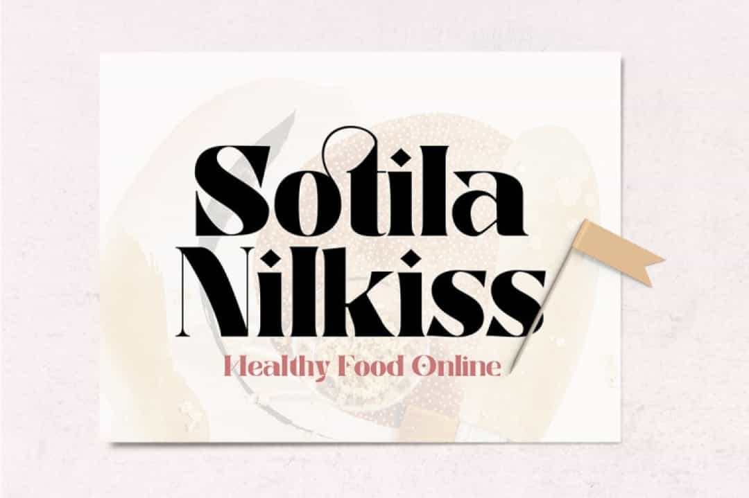Notelia Font Image 2