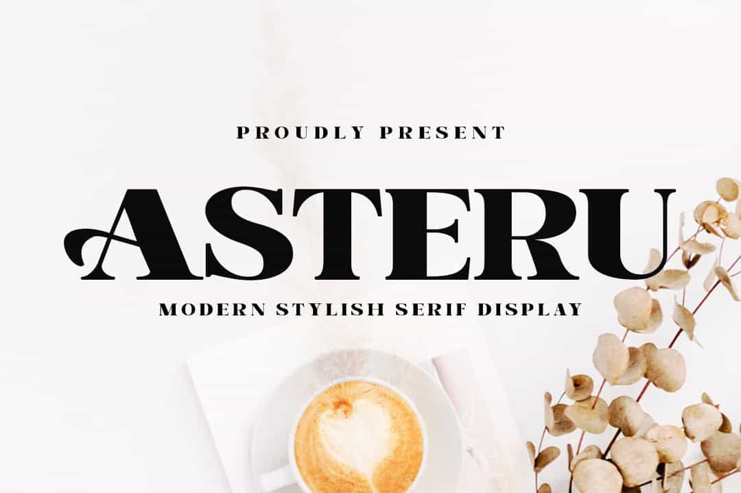 Asteru Font Image 1