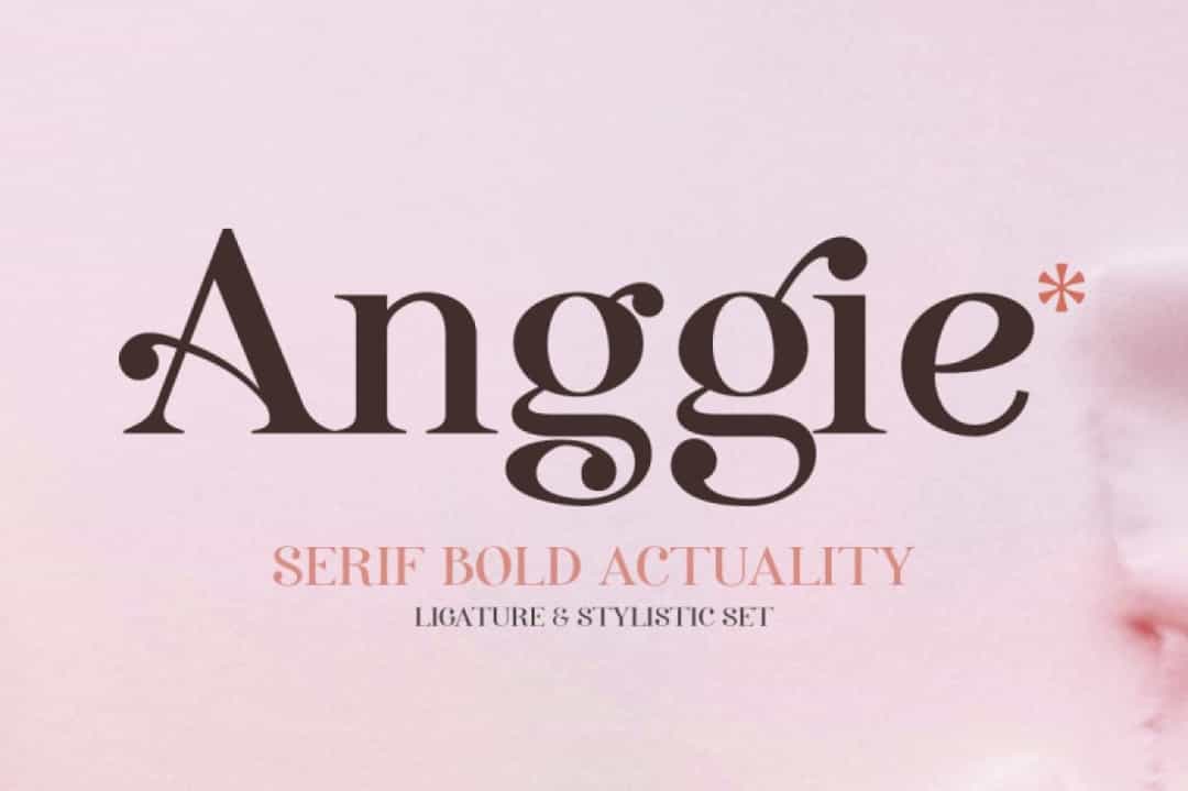 Anggie Font Image 1