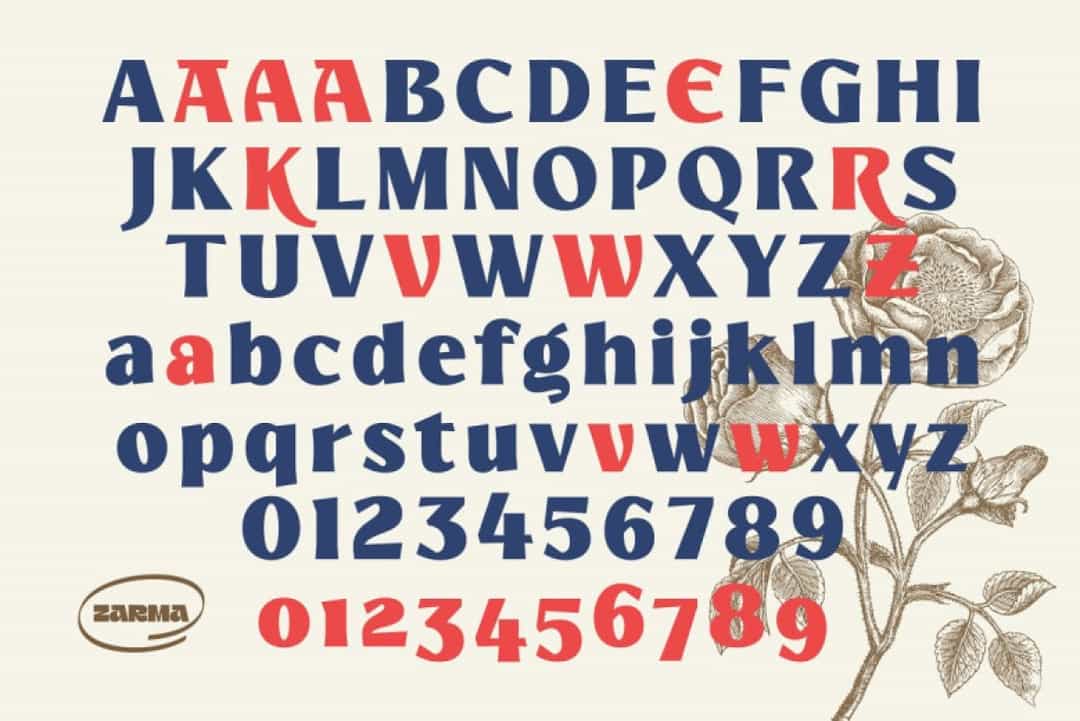 Marige Font Image 3