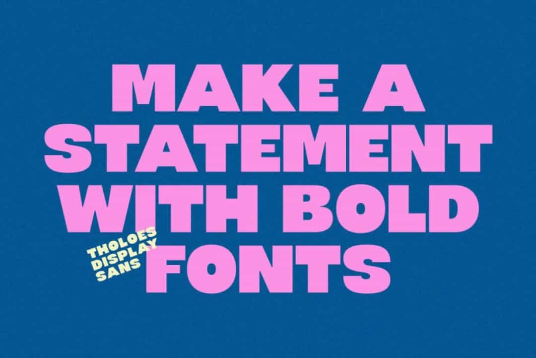 Tholoes Font Image 2