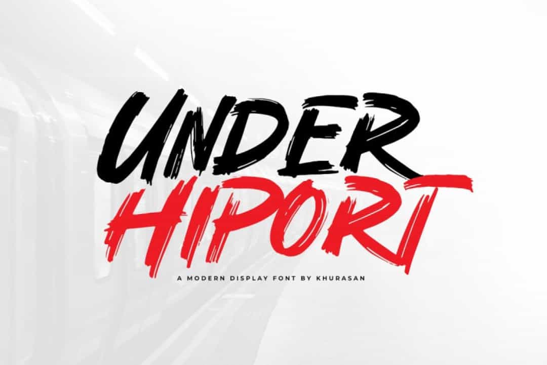 Under Hiport Font Image 1