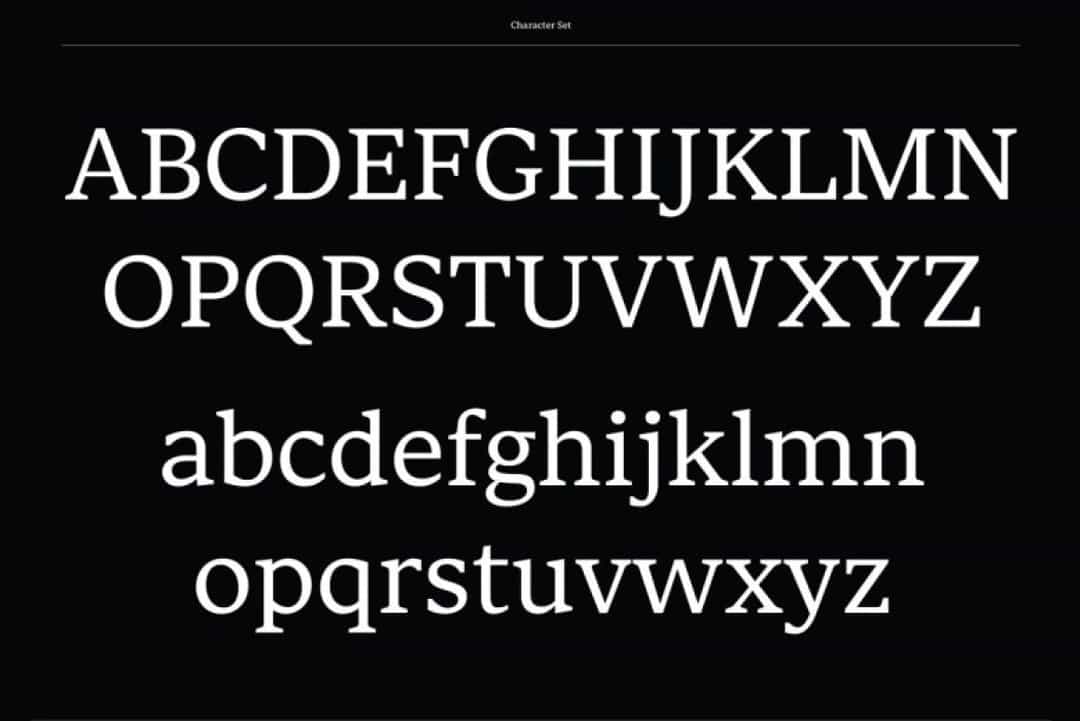Matina Font Image 2