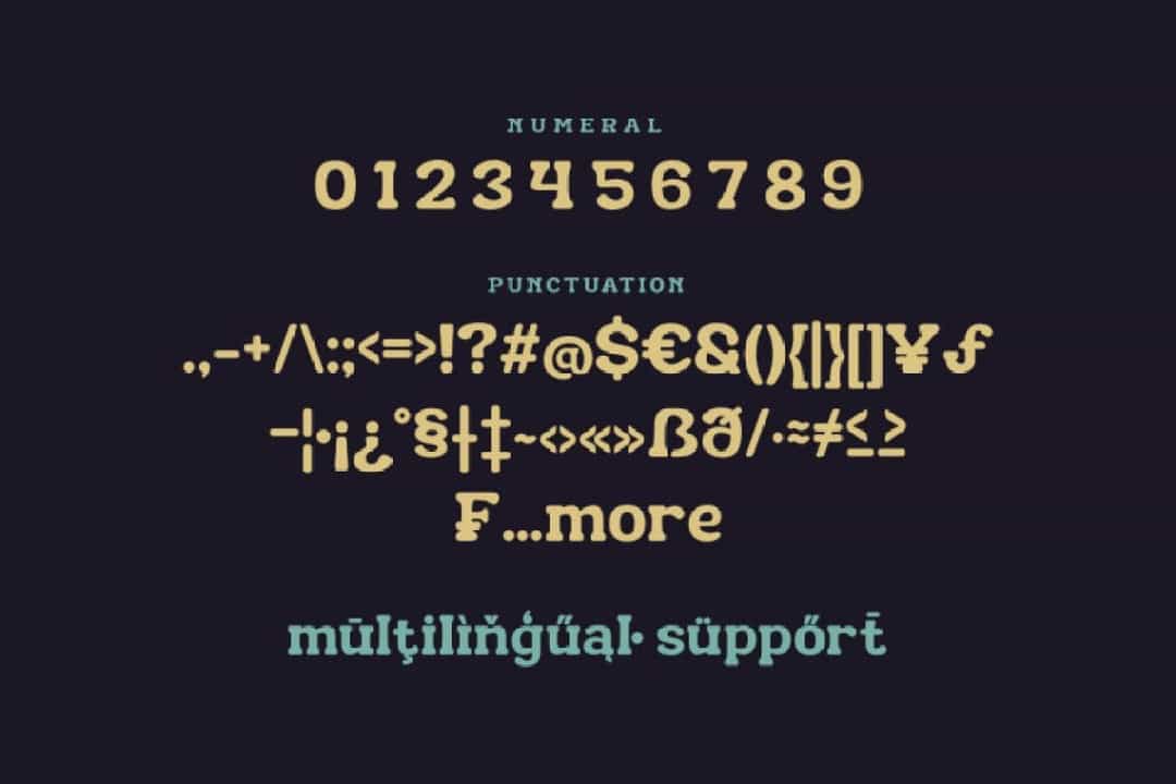 Nilkuza Font Image 3