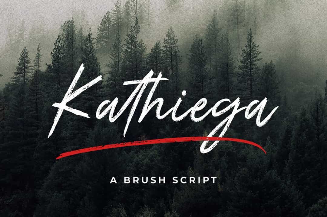 Kathiega Font Image 1