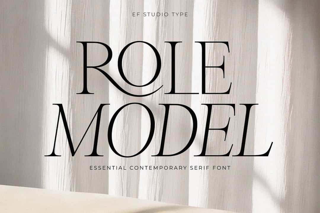 Role Model Font Image 1