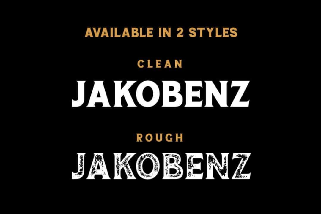 Jakobenz Font Image 2