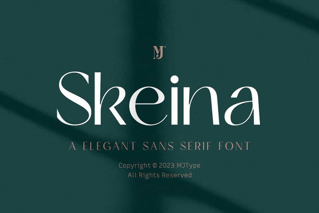 Skeina Font Image 1
