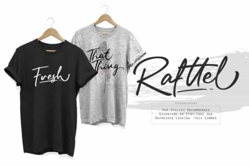 Rafftel Script Font Image 3