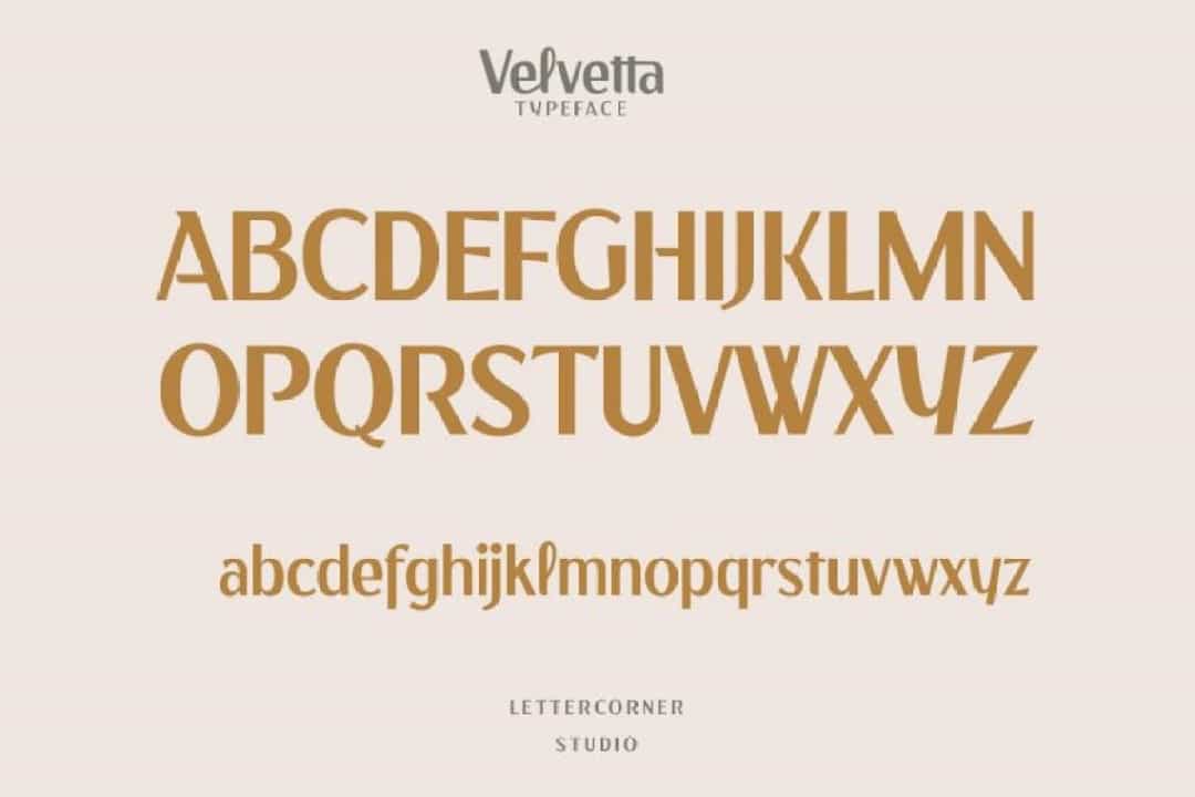 Velvetta Font Image 3