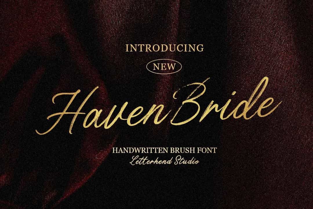 Havin Bride Font Image 1