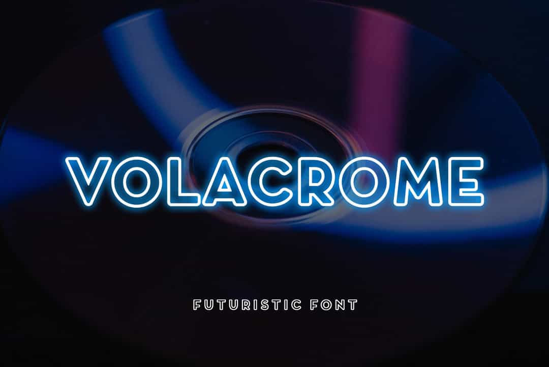 Volacrome Font Image 1