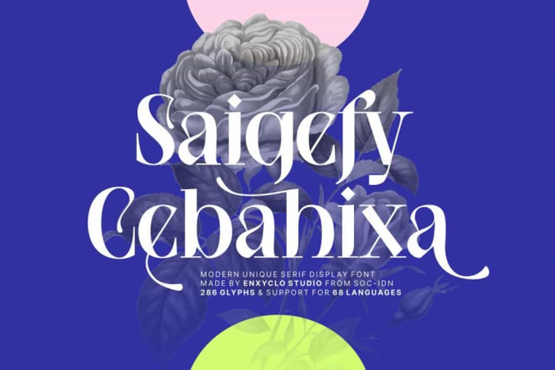 NCL Saigefy Cebahixa Font Image 1