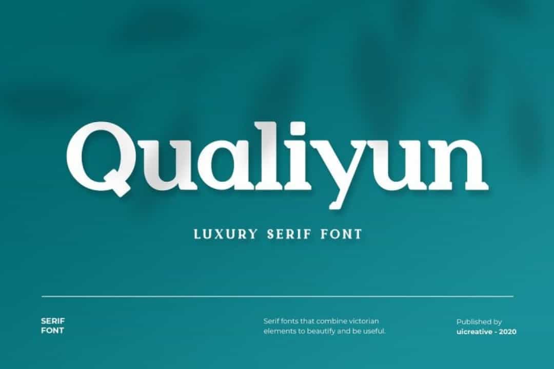 Qualiyun Font Image 1