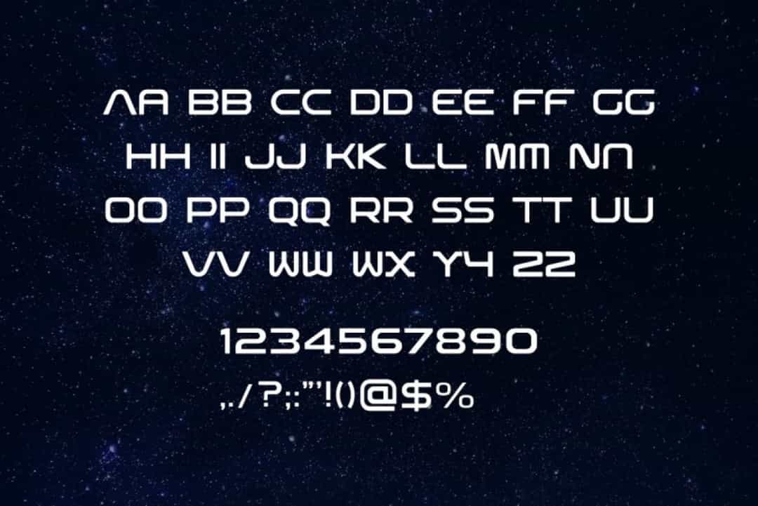 Darklinos Font Image 3