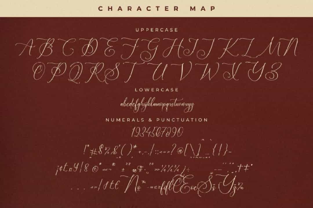 Serandipity Boutique Font Image 3