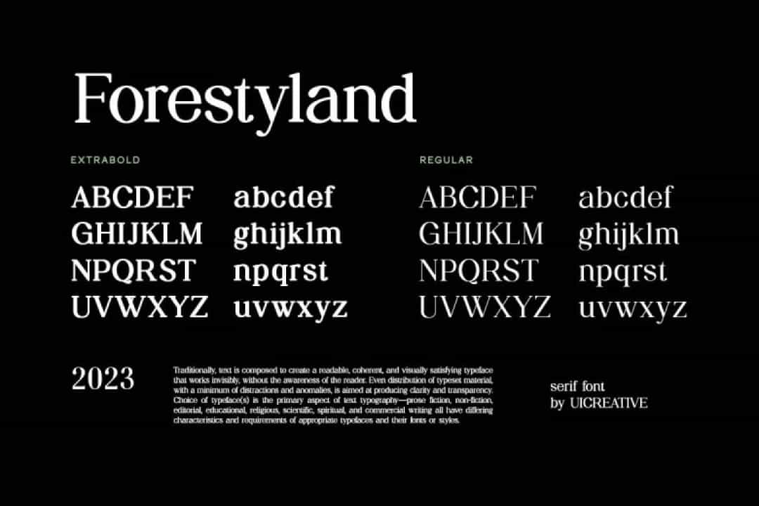 Forestyland Font Image 3