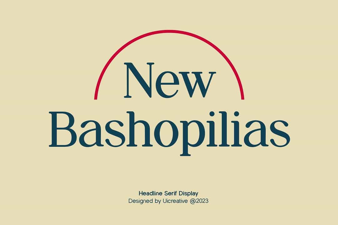 New Bashopilias Font Image 1