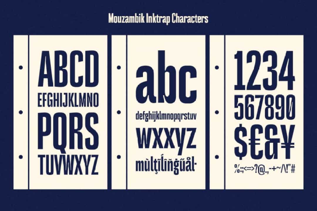 Mouzambik Font Image 3