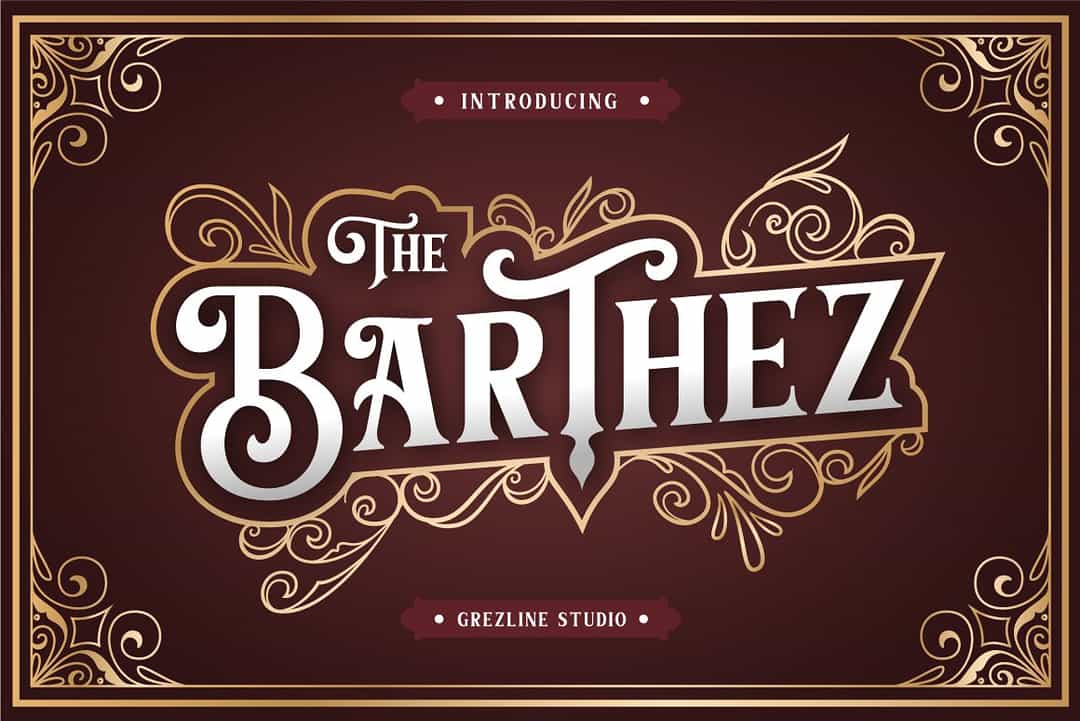 Barthez Font Image 1