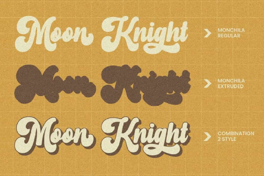 Monchila Font Image 2