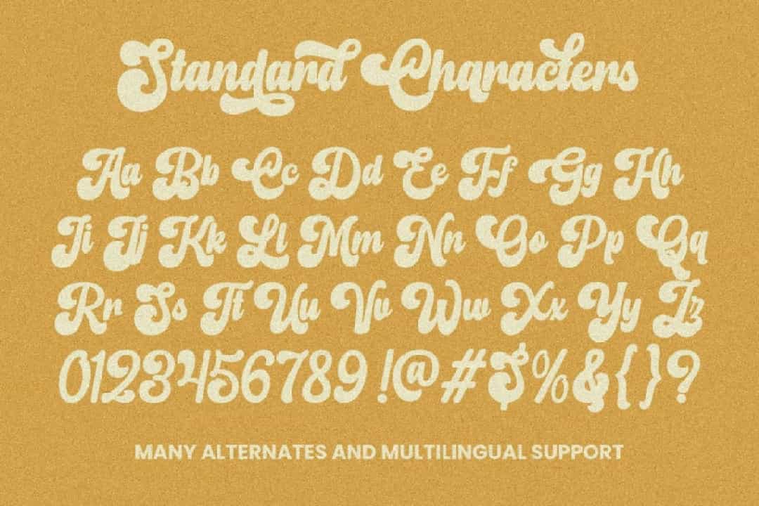 Monchila Font Image 3