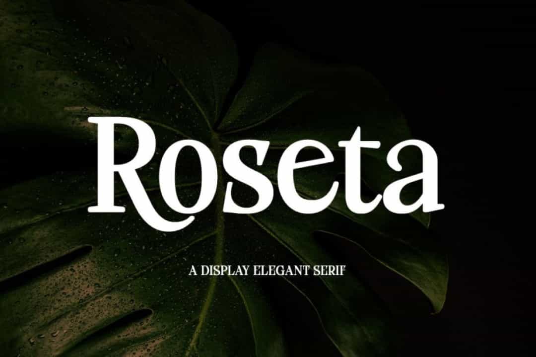 Roseta Font Image 1