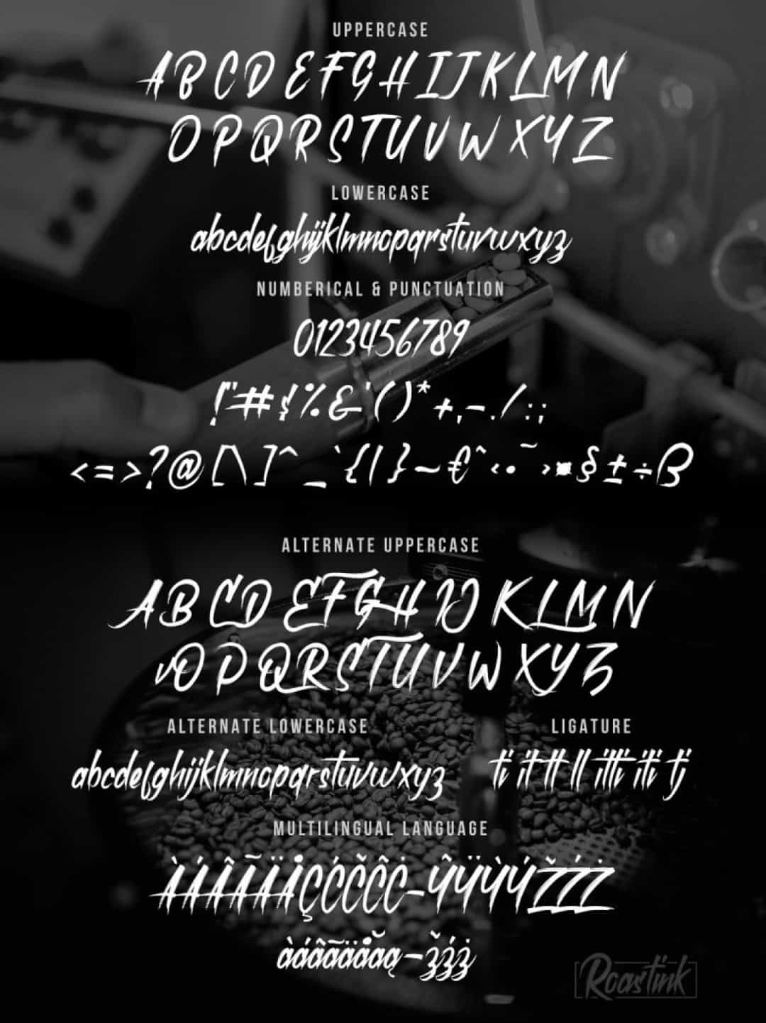 Roastink Font Image 2