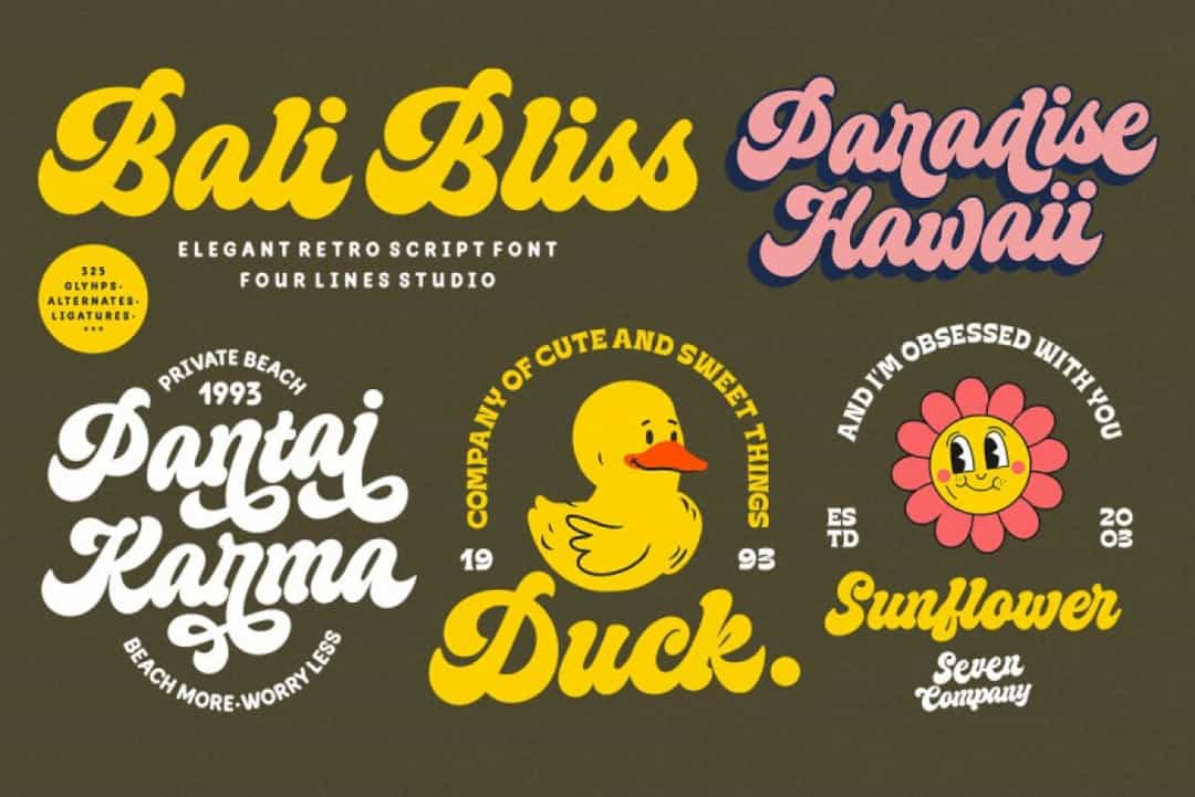 Bali Bliss Font Image 2