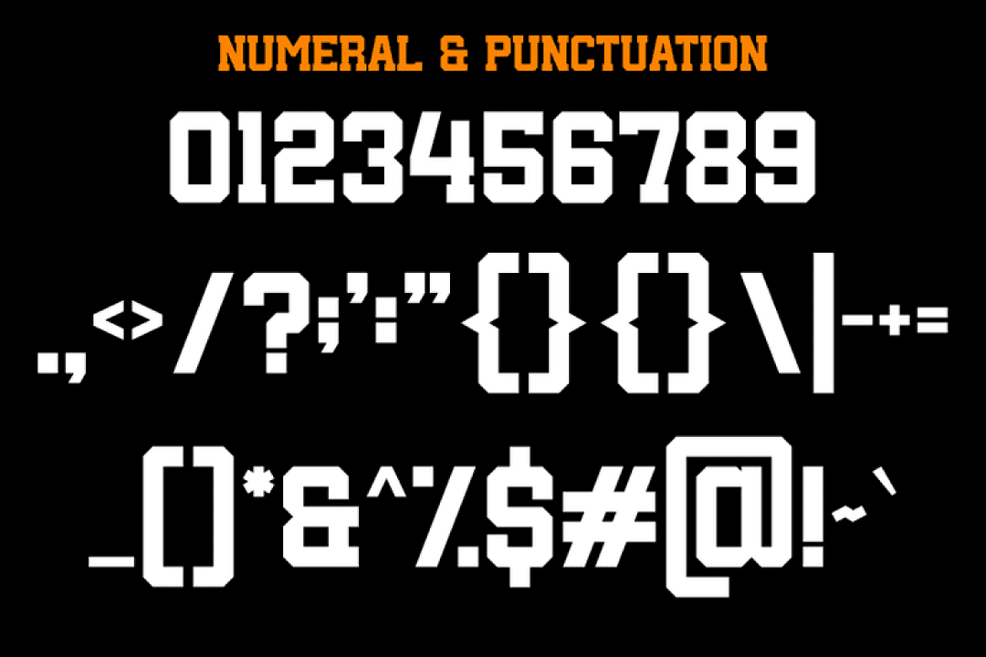 Desporm Font Image 3
