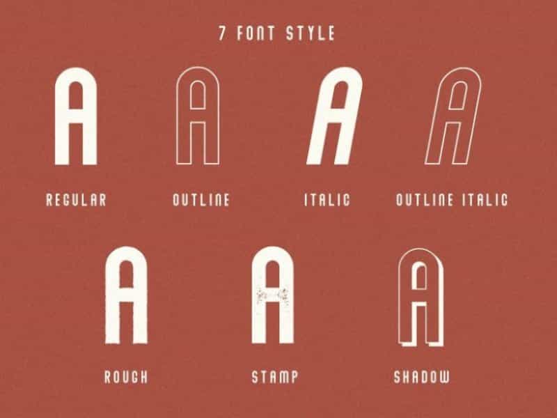 Abraham Font Family Image 2