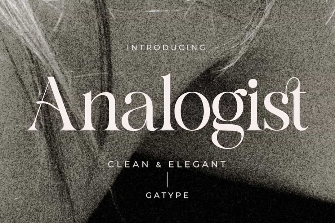 Analogist Font Image 1