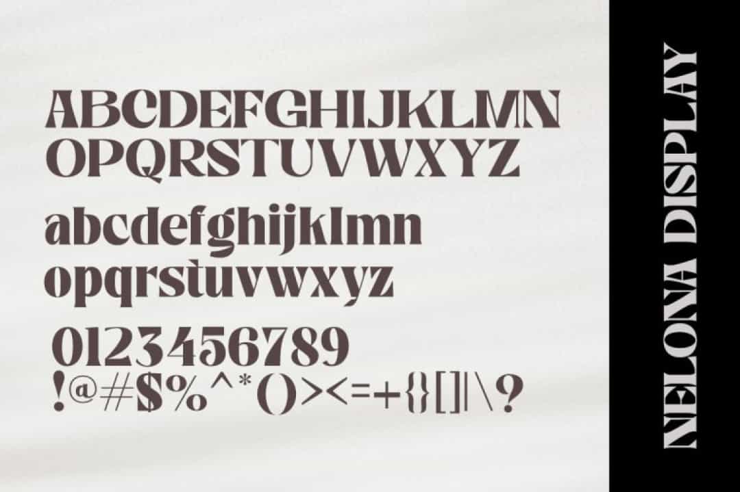 Nelona Font Image 3