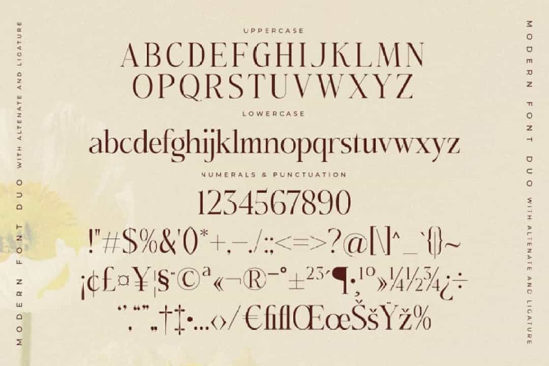 Adoretta Holland Font Image 2