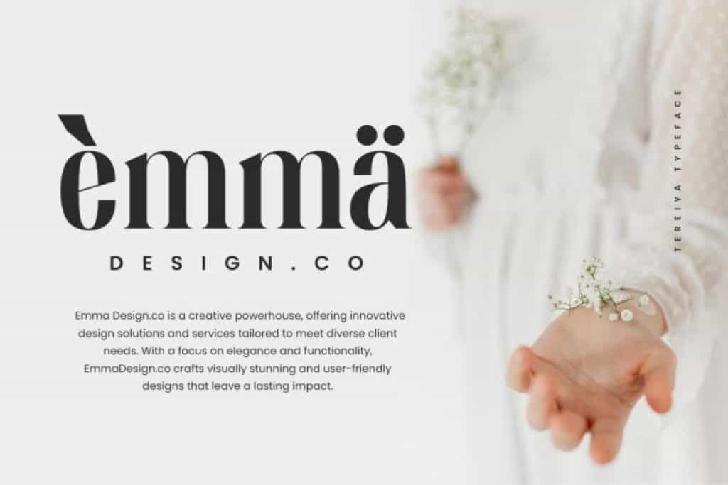Tereiya Font Image 2