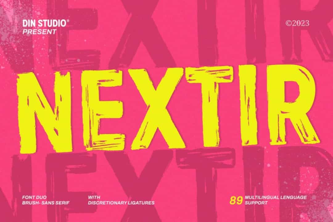 Nextir Font Image 1