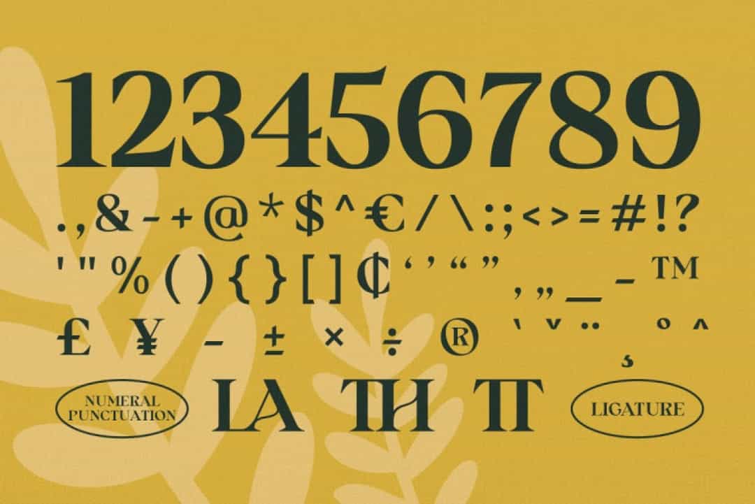 Bergsof Font Image 3