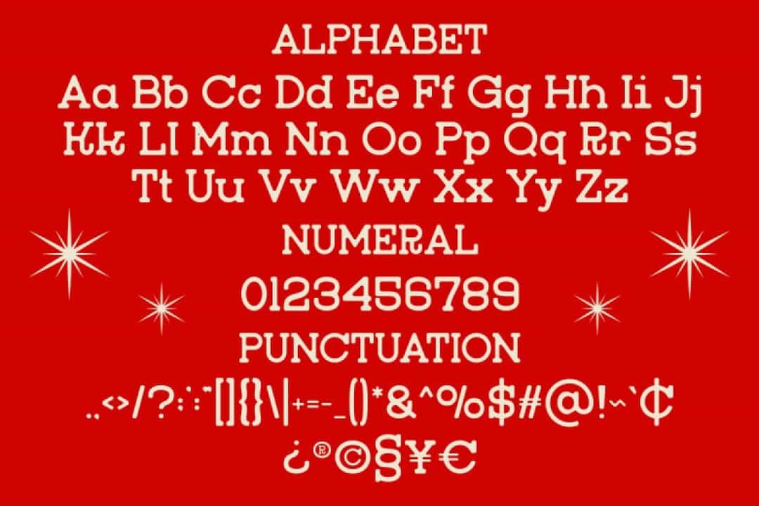 Diary Santa Font Image 3