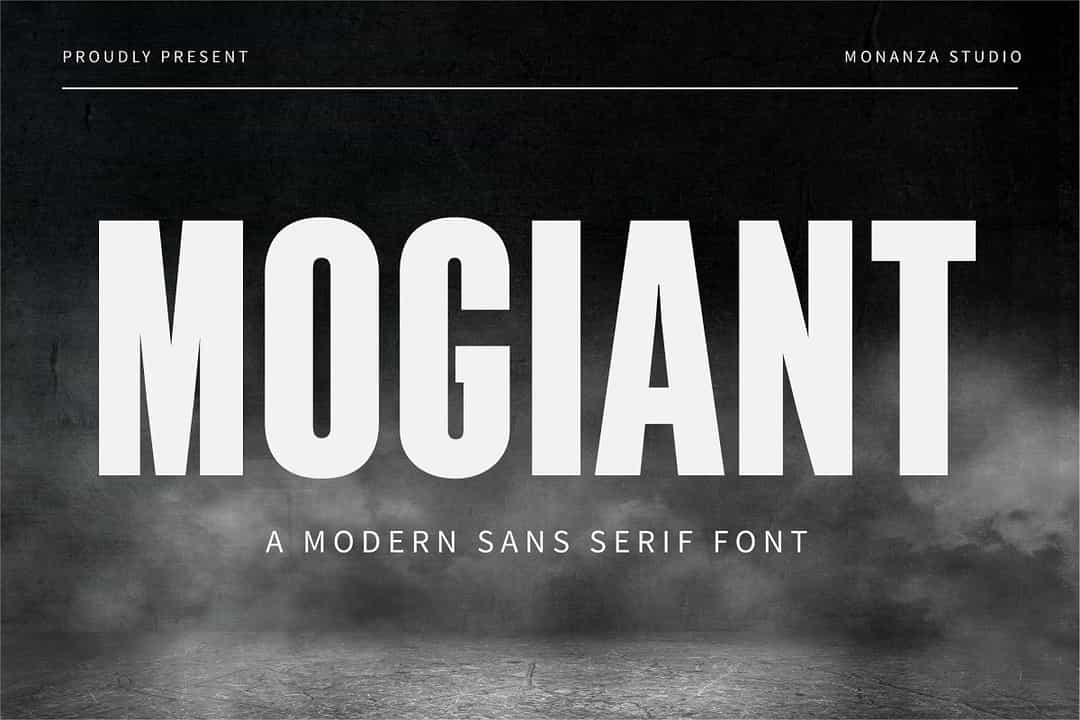Mogiant Font Image 1