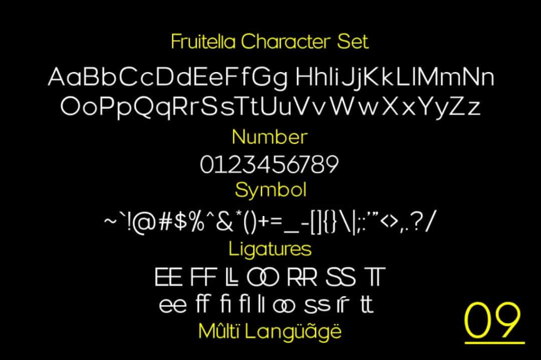 Fruitella Font Image 3